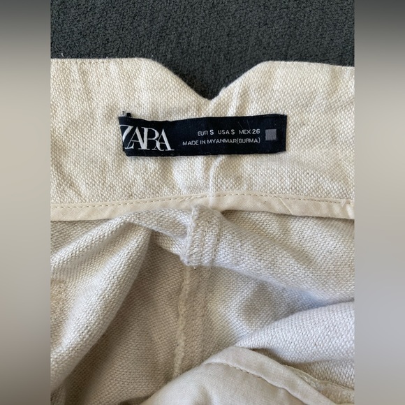 Zara highwaisted culottes wide leg and cropped - Picture 4 of 6